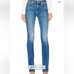 Mother double insider crop Jean sz 25. Very good condition!